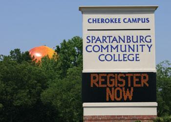 cherokee campus spartanburg community college register now